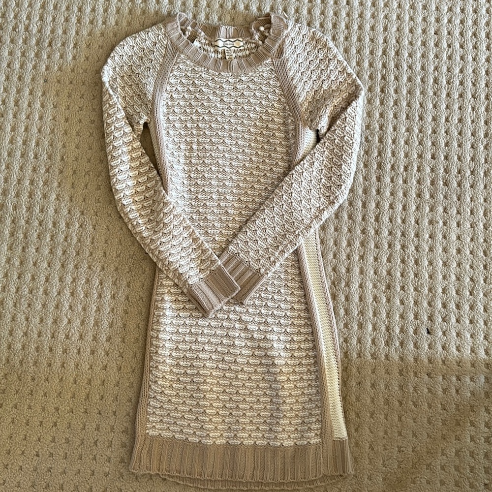 Pink Rose Knit Dress